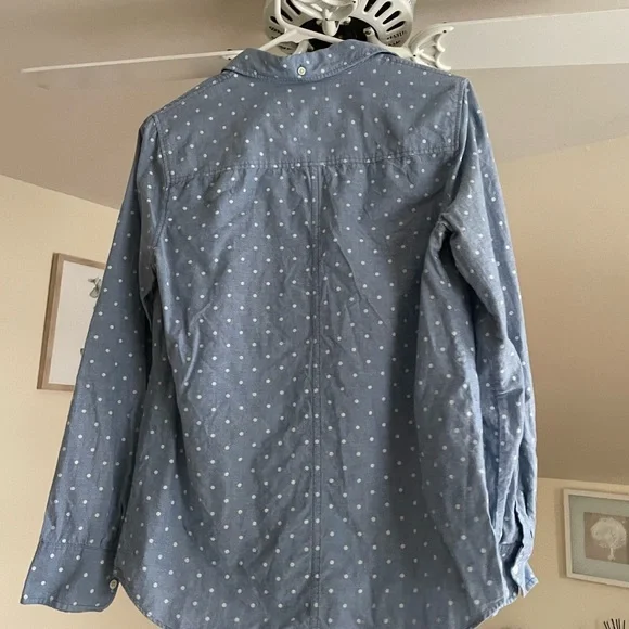 Boys J crew Button Up Long Sleeve - Picture 3 of 5